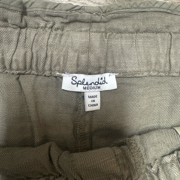 Splendid- Women's Tan Shorts - Picture 4 of 4